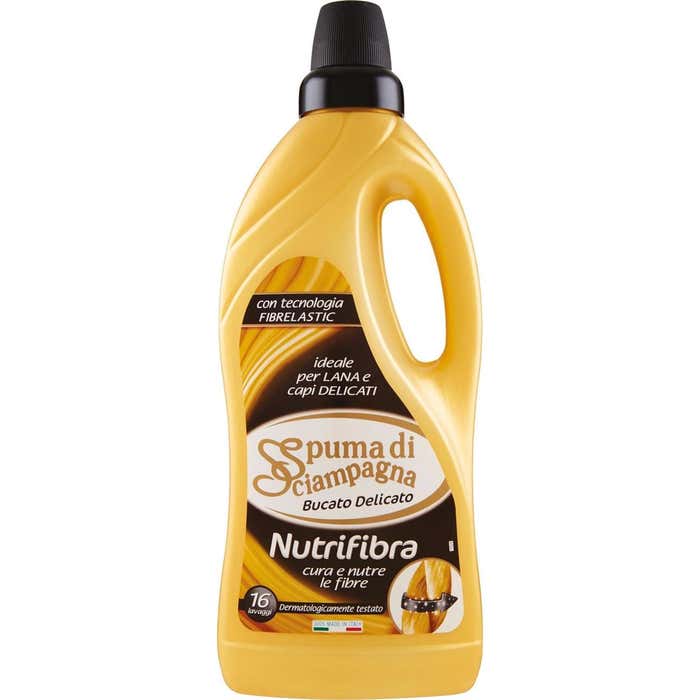 Spuma di Sciampagna Nutrifibra Bucato Delicato 1000 ml
