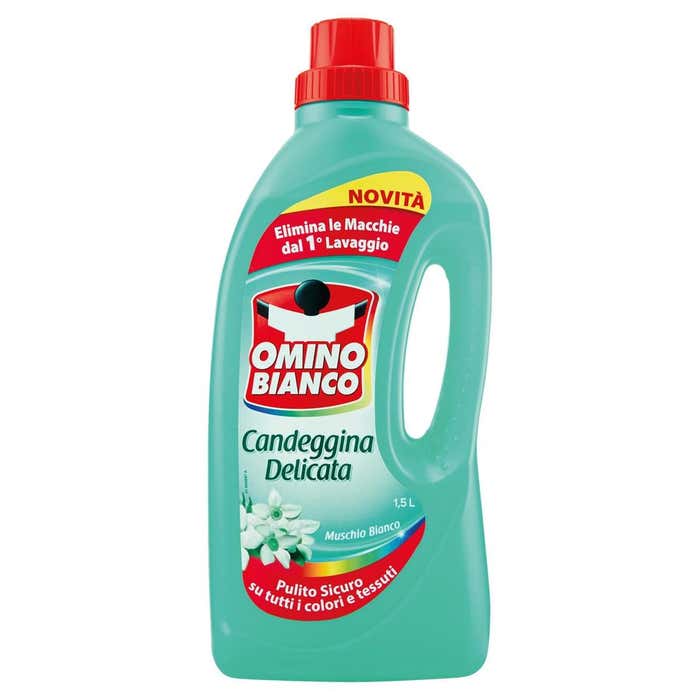 OMINO BIANCO candeggina delicata muschio bianco lt 1.5