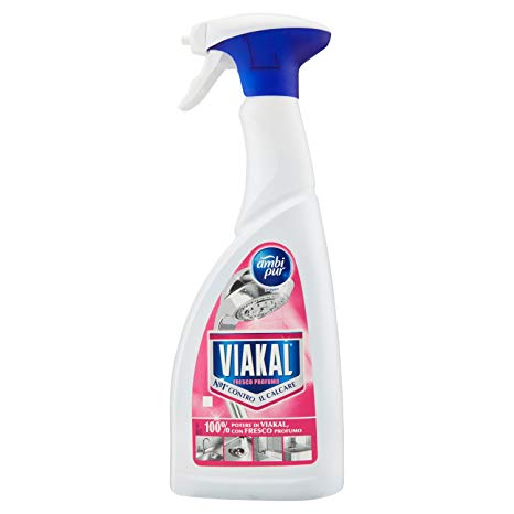VIAKAL Anticalcare Liquido Fresco Profumo Spray 500 ml