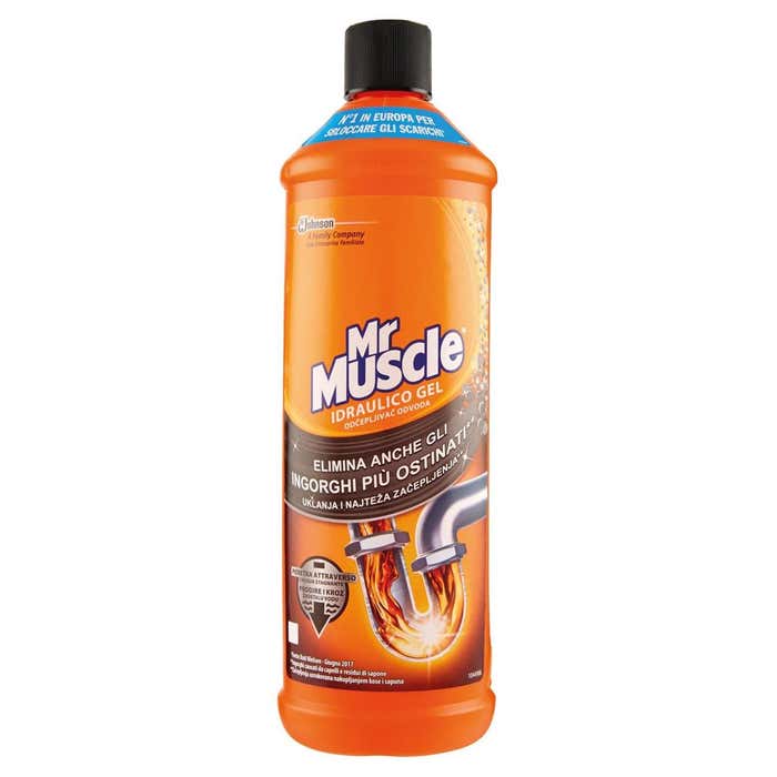 MR MUSCLE disgorgante idraulico Gel 1 L