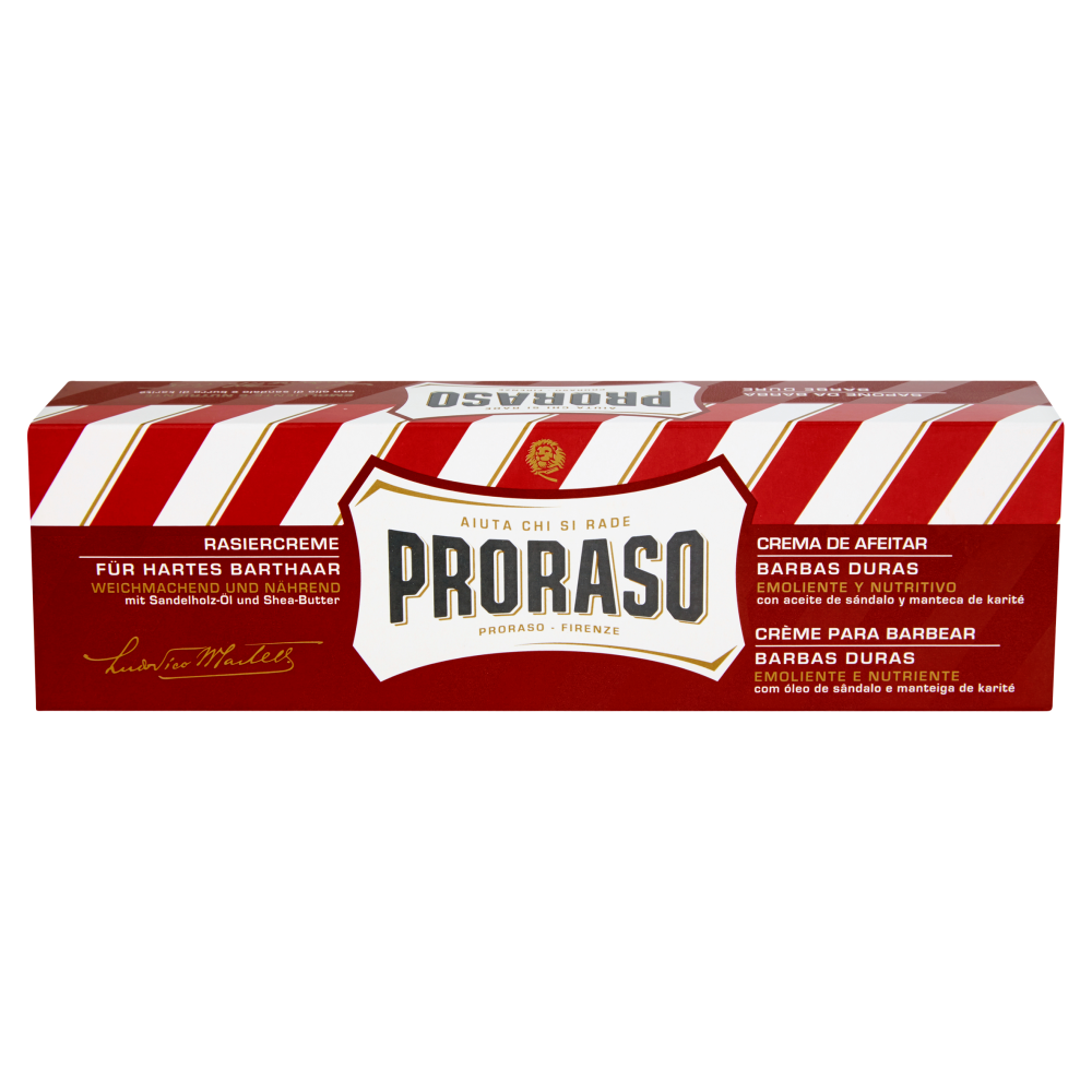 Proraso Olio di Sandalo e Burro Karité Sapone da Barba 150 ml