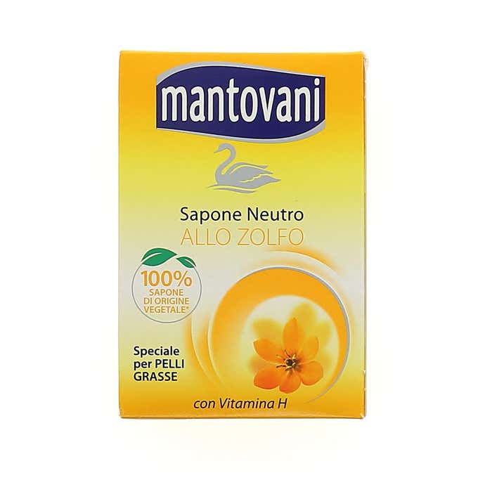 MANTOVANI Sapone allo Zolfo Speciale per Pelli Grasse 100g