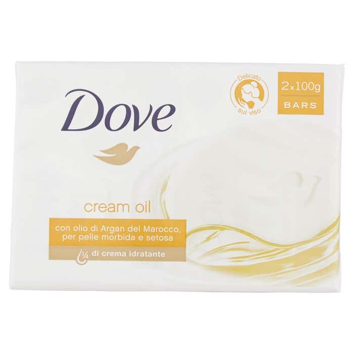 DOVE Cream oil sapone g 100x2
