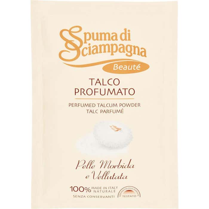 SPUMA DI SCIAMPAGNA talco profumato ricarica gr 75