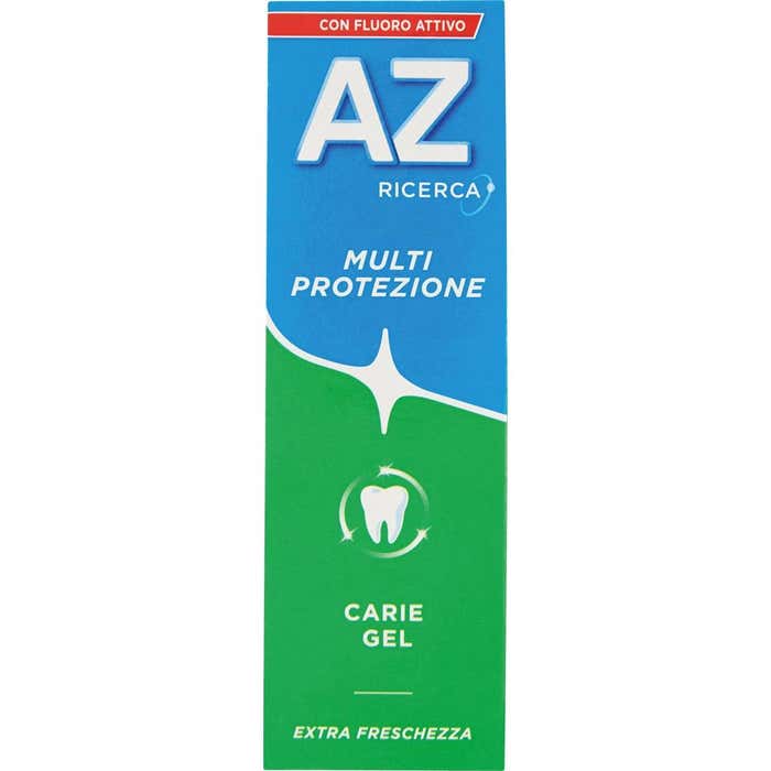 AZ Dentifricio Multi Protezione Carie Gel + Fluoro Attivo 75ml