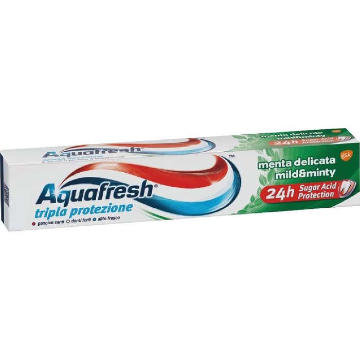 AQUAFRESH Dentifricio Tripla Protezione Menta Delicata 75ml