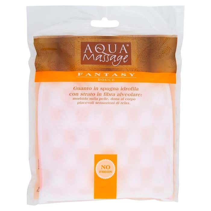 AQUA MASSAGE Guanto in Spugna Idrofila Aquamassage Fantasy Douce