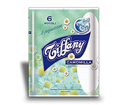 TIFFANY Carta Igienica Alla Camomilla 6 Rotoli