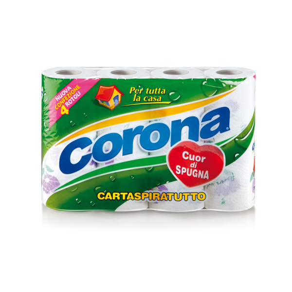 CORONA Asciugatutto 4 Rotoli 