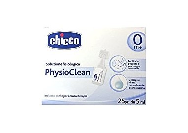 CHICCO PhysioClean Soluzione Fisiologica 25 pz da 5 ml