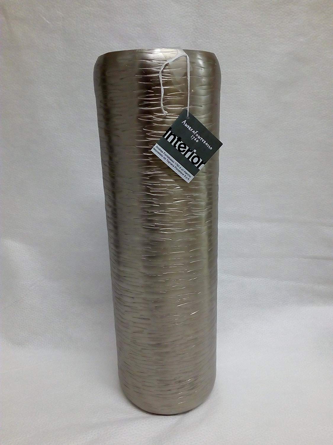 TOGNANA VASO CILINDRO MATIERE CM 13 H 41 MIRAGE ARG